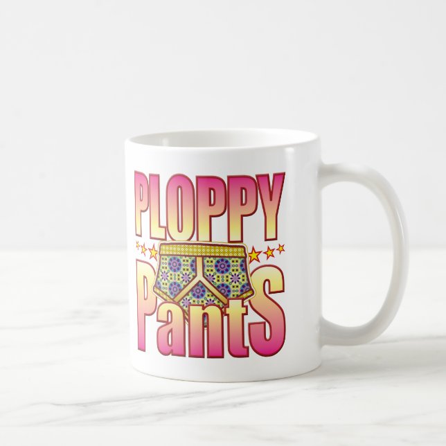 Mug Pantalon fleuri de Ploppy (Droite)
