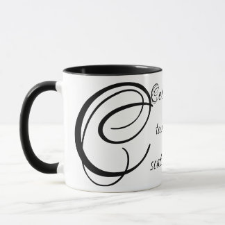 Mug Pantalons Alphabet