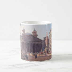 Mug Panthéon et Piazza della Rotonda à Rome, Italie