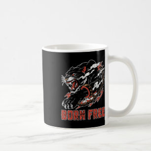 Mug Panthère Avec Chaîne Mois de l'Histoire Noire Afro