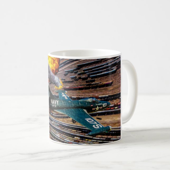 Mug Panthère de attaque subit Corée (Devant droit)