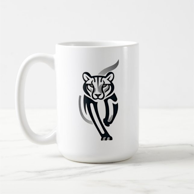 Mug Panthère de minuit - Silent Power Tee (Gauche)