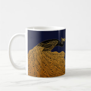 Mug Paon Art Nouveau de Will Bradley