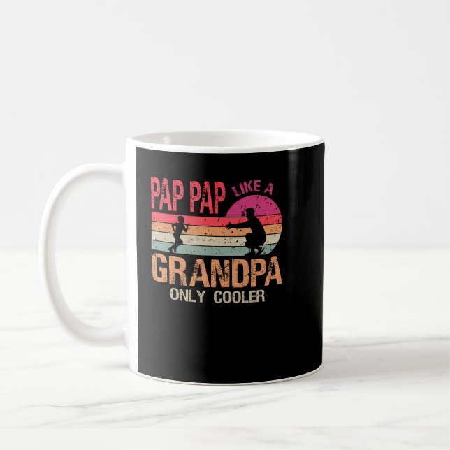 Mug Pap Pap Comme Un Grand-Père Seulement Glacière Drô (Gauche)