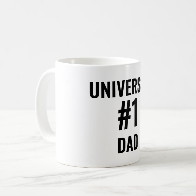 Mug Papa #1 de l'univers (Devant gauche)