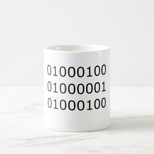 Mug Papa à Binary (Centre)