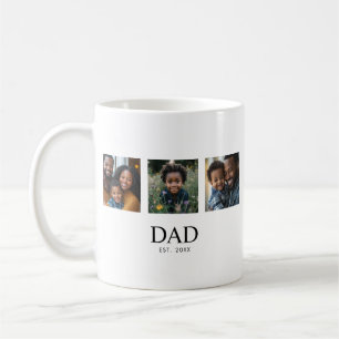 Mug Papa a établi Moderne Minimaliste 3 Photo