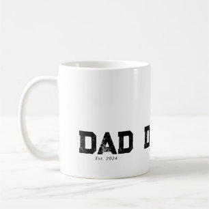 Mug Papa a fondé un nouveau cadeau pour papa