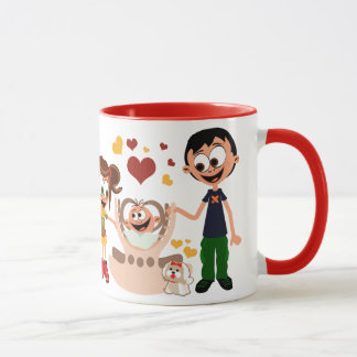 Mug Papa aime bébé le plus au monde