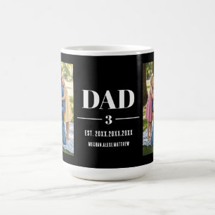 Mug Papa Année de création Nom Nombre Police Gras Phot