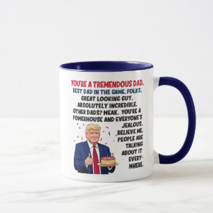 Mug Papa Anniversaire Donald Trump