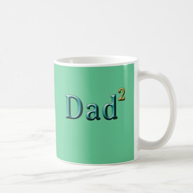 Mug Papa aux cadeaux de fête des pères de deuxième (Droite)