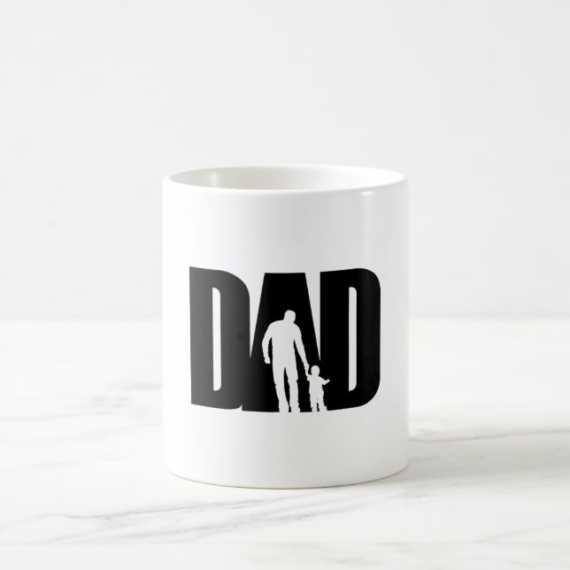 Mug Papa Avec Son Chemise Fête des pères Cadeaux Pour  (Centre)