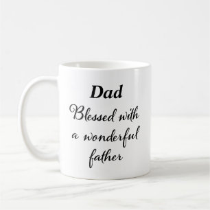 Mug Papa Bénis avec un Père Merveilleux Drôle de Fête
