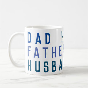 Mug Papa Bleu Navy Fête des Pères PÈRE MARI