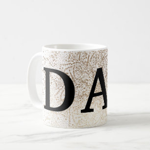 Mug Papa Botanique Or Formel Élégant Fête des Pères
