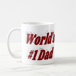 Mug Papa burgundy demi-texte