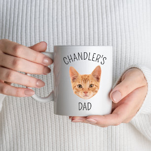 Mug Papa Chat Pour Propriétaires Animaux Amateurs Fête