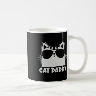 Mug Papa Chats Cool Cadeau Drôle pour Amateur de Chats