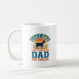 Mug Papa Chèvre Comme un Papa Régulier Mais Plus Cool 