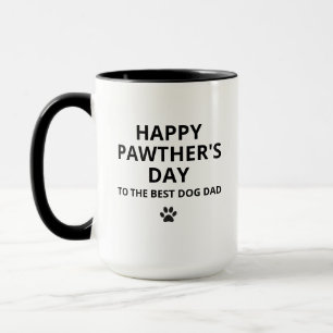 Mug Papa Chien de la fête des Pères, Mug personnal