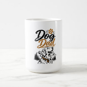 Mug Papa Chien Golden Retriever Montagne
