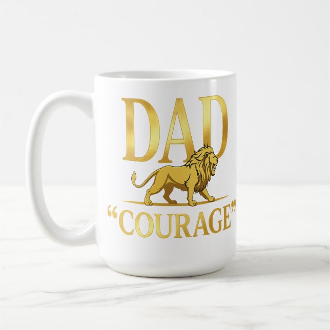 MUG PAPA — COURAGE (Gauche)