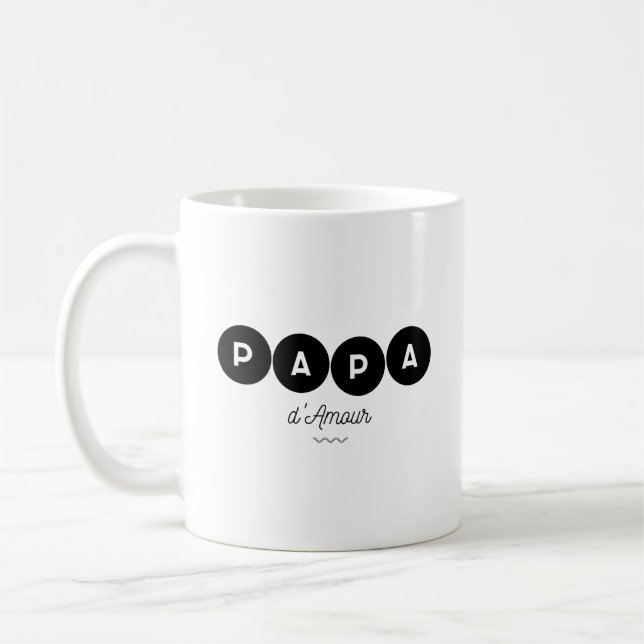 Mug Papa d'amour (Gauche)