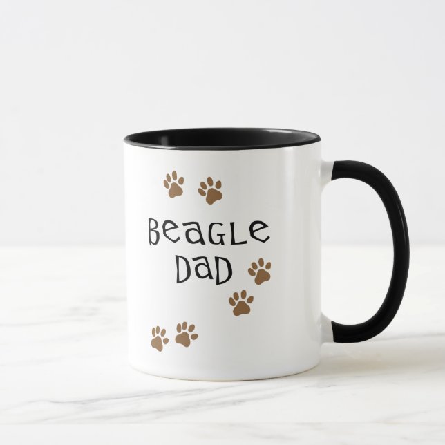 Mug Papa de beagle (Droite)