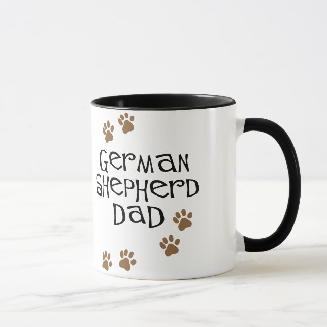Mug Papa de berger allemand (Droite)