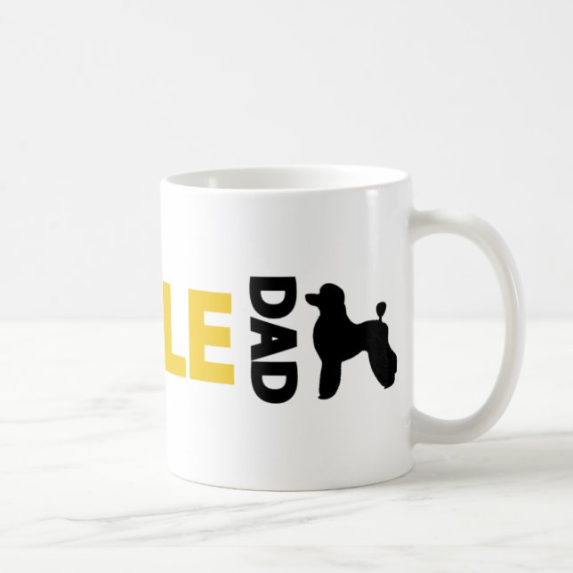 Mug Papa de caniche (Droite)