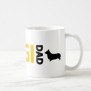 Mug Papa de corgi de Gallois de Pembroke