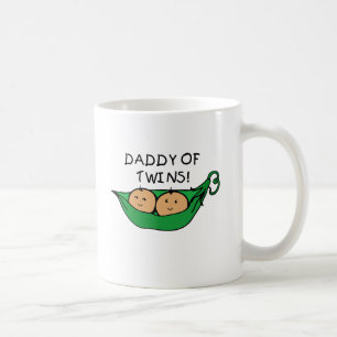Mug Papa de cosse de jumeaux