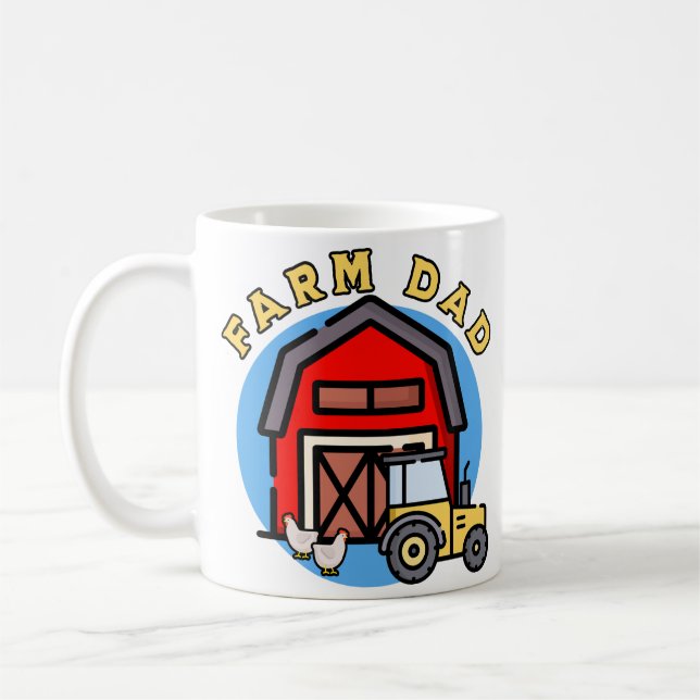 Mug Papa de ferme (Gauche)
