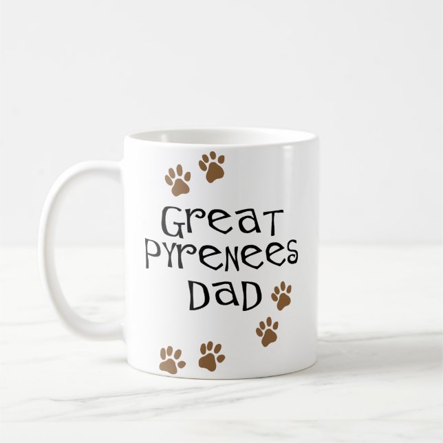 Mug Papa de Grands Pyrénées (Gauche)