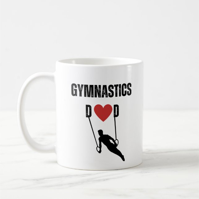 Mug Papa de gymnaste (Gauche)