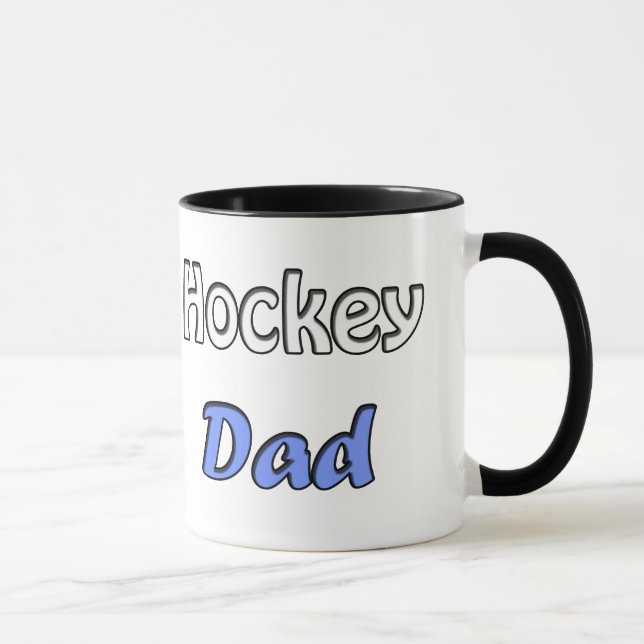 Mug Papa de hockey (Droite)