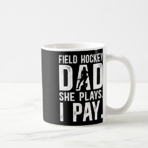 Mug Papa de hockey sur gazon drôle d'un joueur de hock