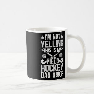 Mug Papa de hockey sur gazon Voix Papa d'un joueur de