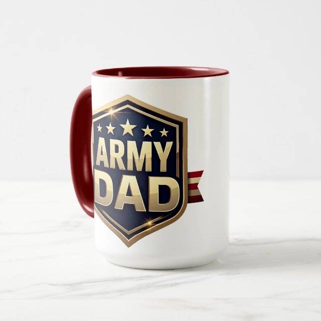 Mug Papa de l'Armée (Devant gauche)