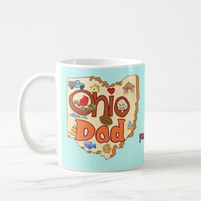 Mug Papa de l'Ohio  (Gauche)