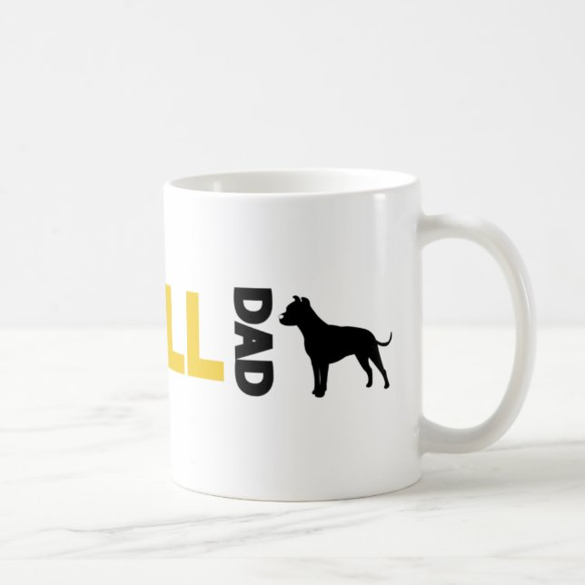 Mug Papa de Pitbull (Droite)
