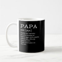 Papa Définition Grand-Père Fête des pères Cadeaux 