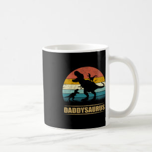 Mug Papa Dinosaure Daddysaurus 2 Deux Enfants Drôle de
