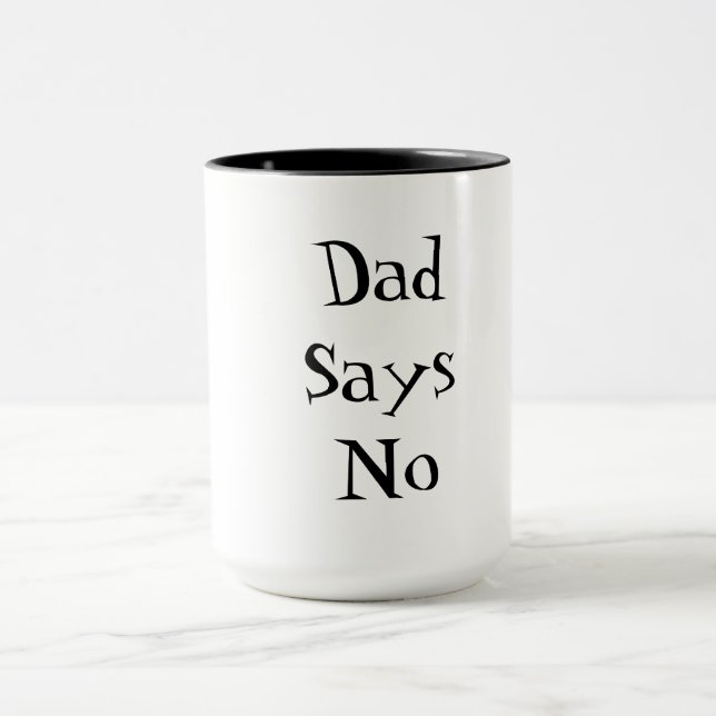 Mug Papa dit non (Centre)