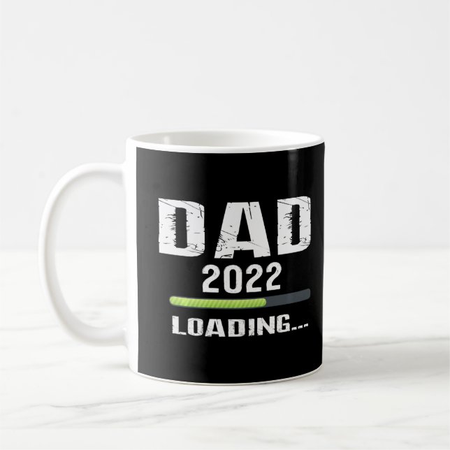 Mug Papa Doit Charger S'Il Vous Plaît Attendre Promu À (Gauche)