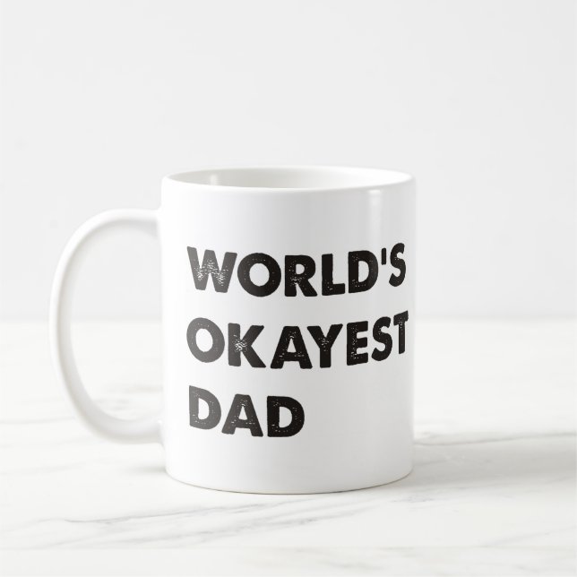 Mug Papa d'Okayest du monde (Gauche)