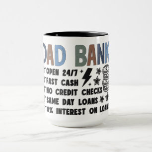 Mug Papa Drôle Banque