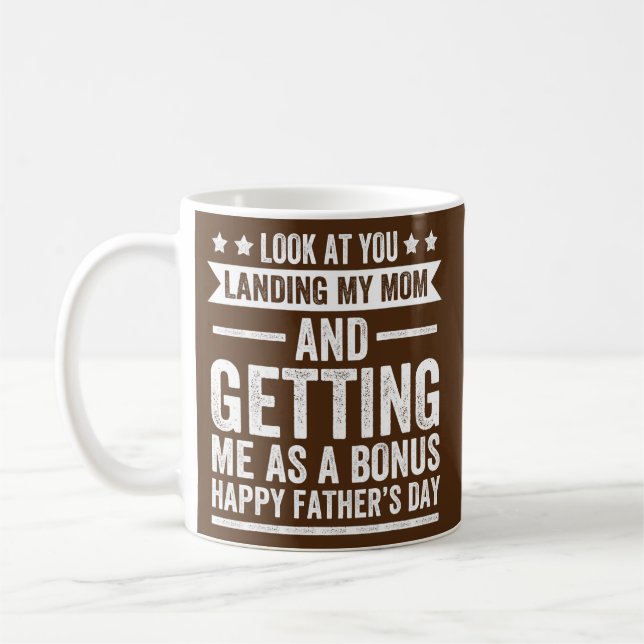 Mug Papa Drôle Regarde-Toi Atterrir Ma Mère Qui Me Pre (Gauche)