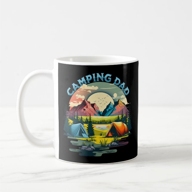 Mug Papa du camping (Gauche)